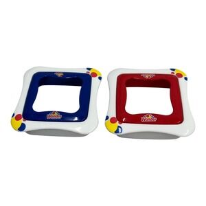 Wonder Bread Sandwich Crust Cutters Set of 2 Red Blue Plastic Kitchen Tools